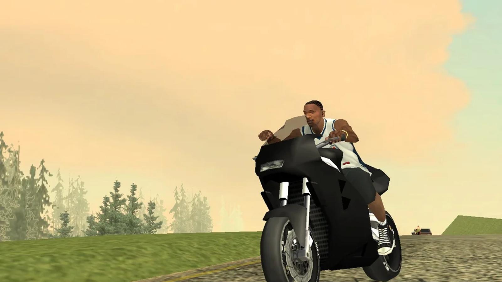 GTA San Andreas bike riding