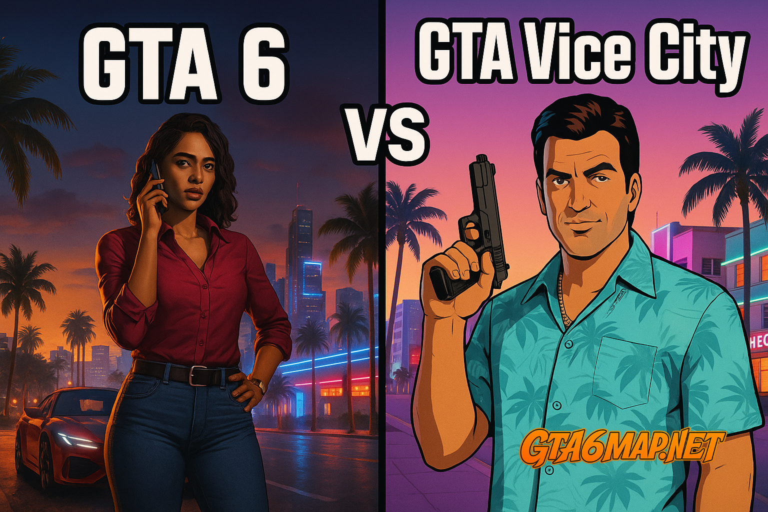 GTA 6 Map vs Vice City: Size, Similarities, and Key Differences