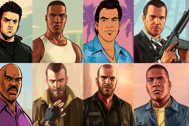 GTA Main Characters