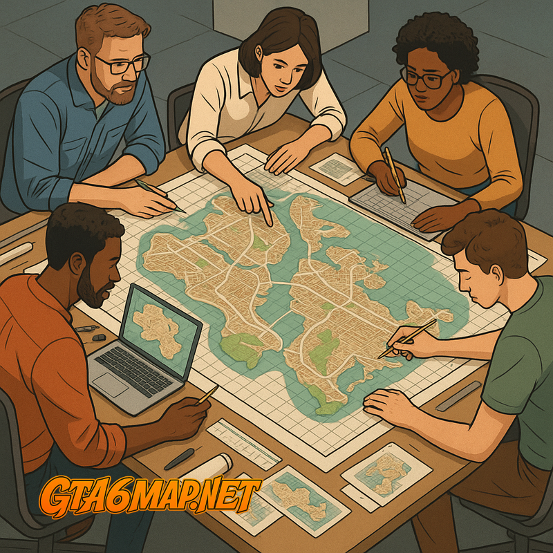 People making the GTA 6 speculative map