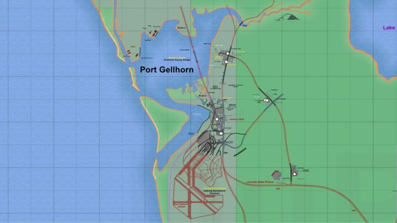 GTA 6 Port Gellhorn location on map