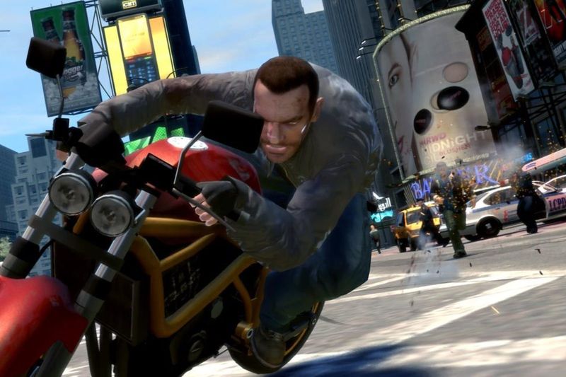 GTA 4 Liberty City Bike Driving