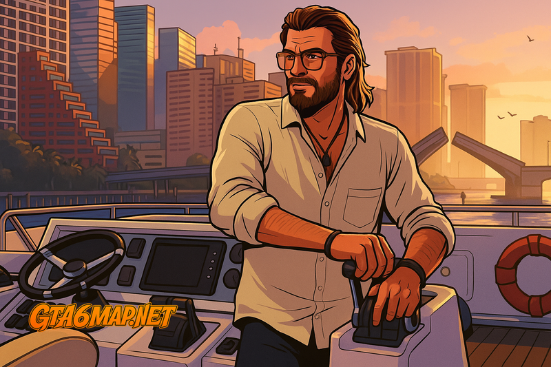 GTA 6 Raul Batista fan art