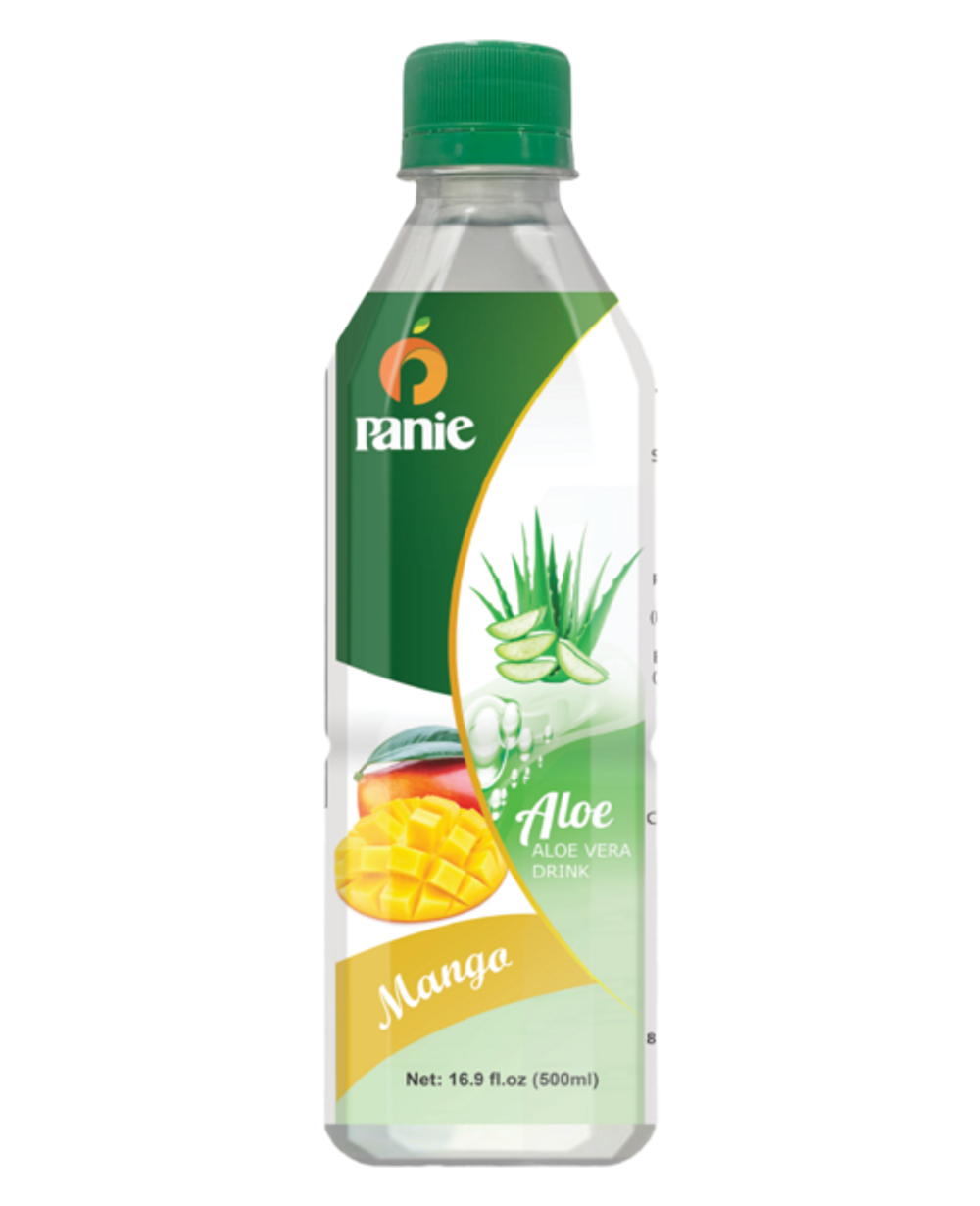 Panie Aloe Vera Mango 500ml PET bottle