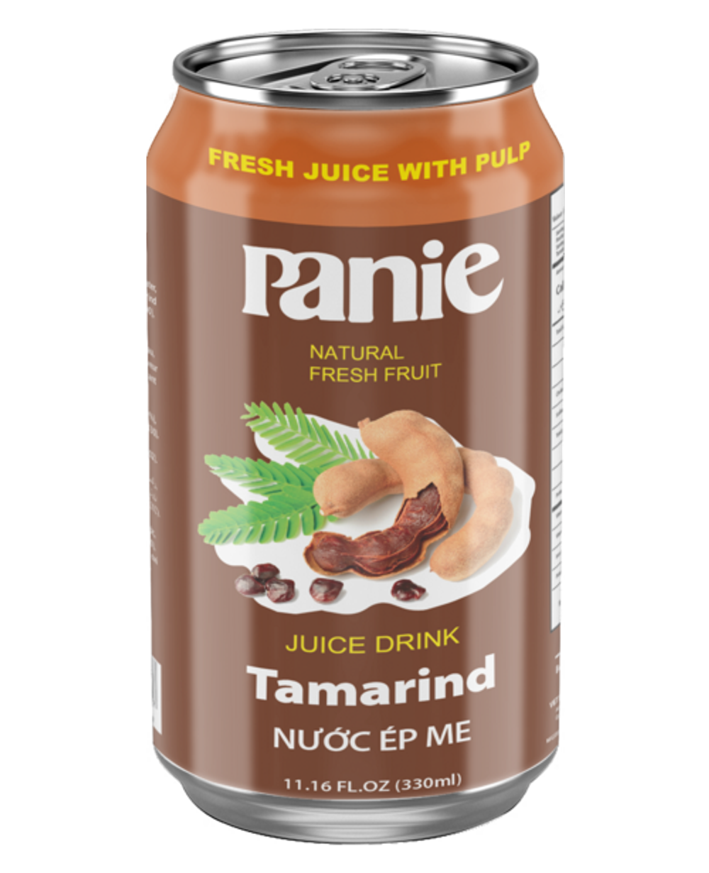 Nước ép me Panie 330ml lon tiêu chuẩn
