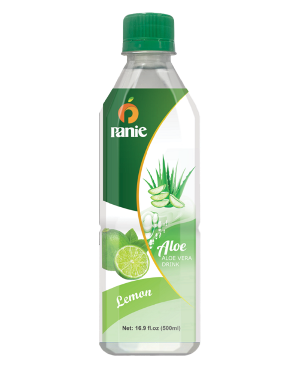 Panie Aloe Vera Lemon 500ml PET bottle