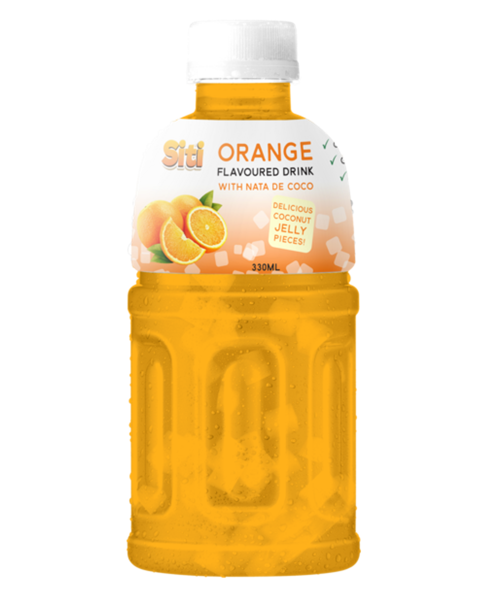 Nước cam thạch dừa Siti 350ml chai PET