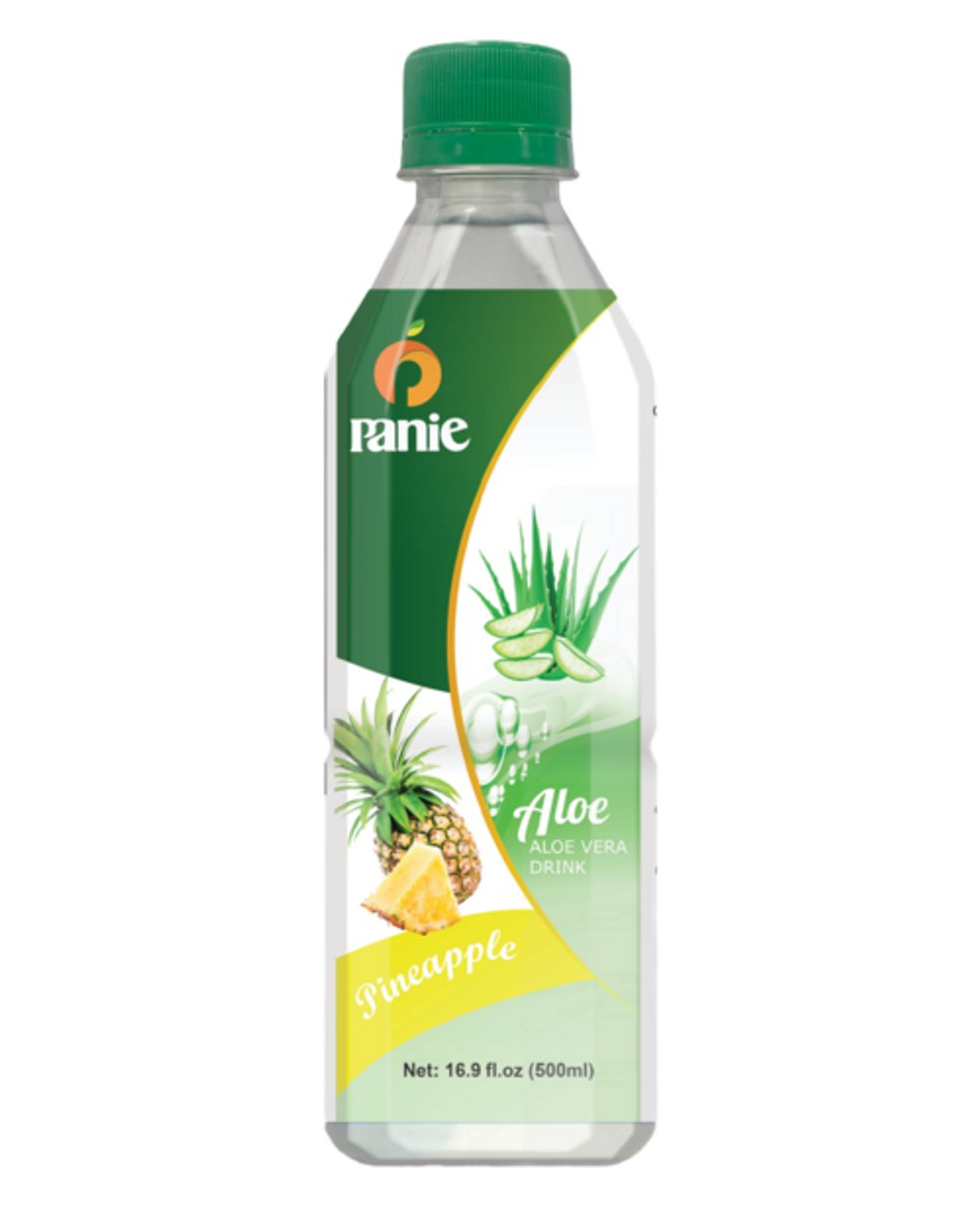 Panie Aloe Vera Pineapple 500ml PET bottle