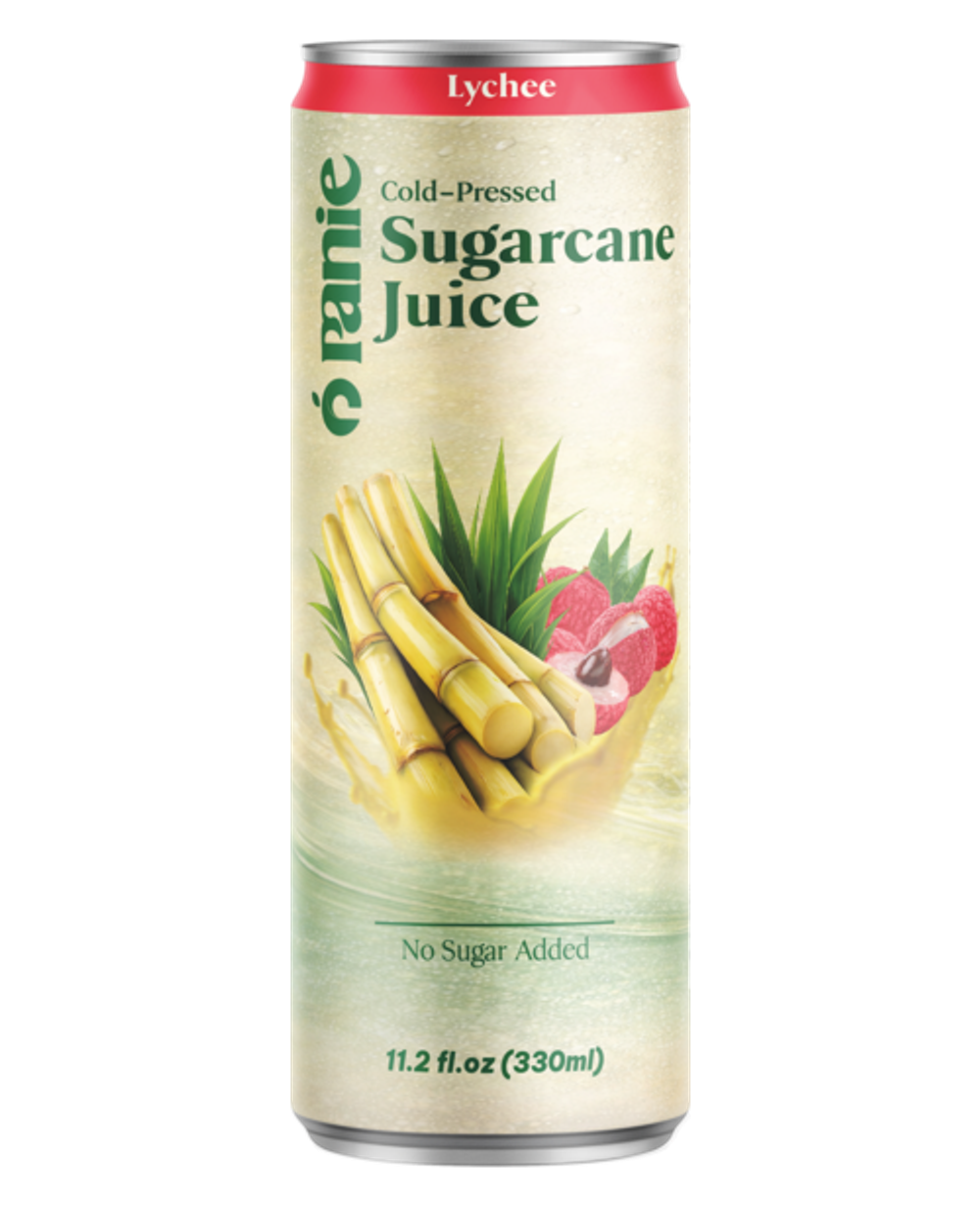 Nước mía vải Panie 250ml lon slim