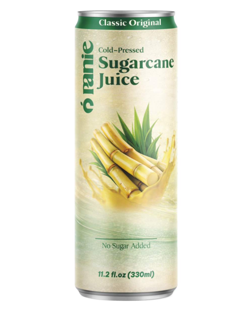 Nước mía nguyên chất Panie 250ml lon slim