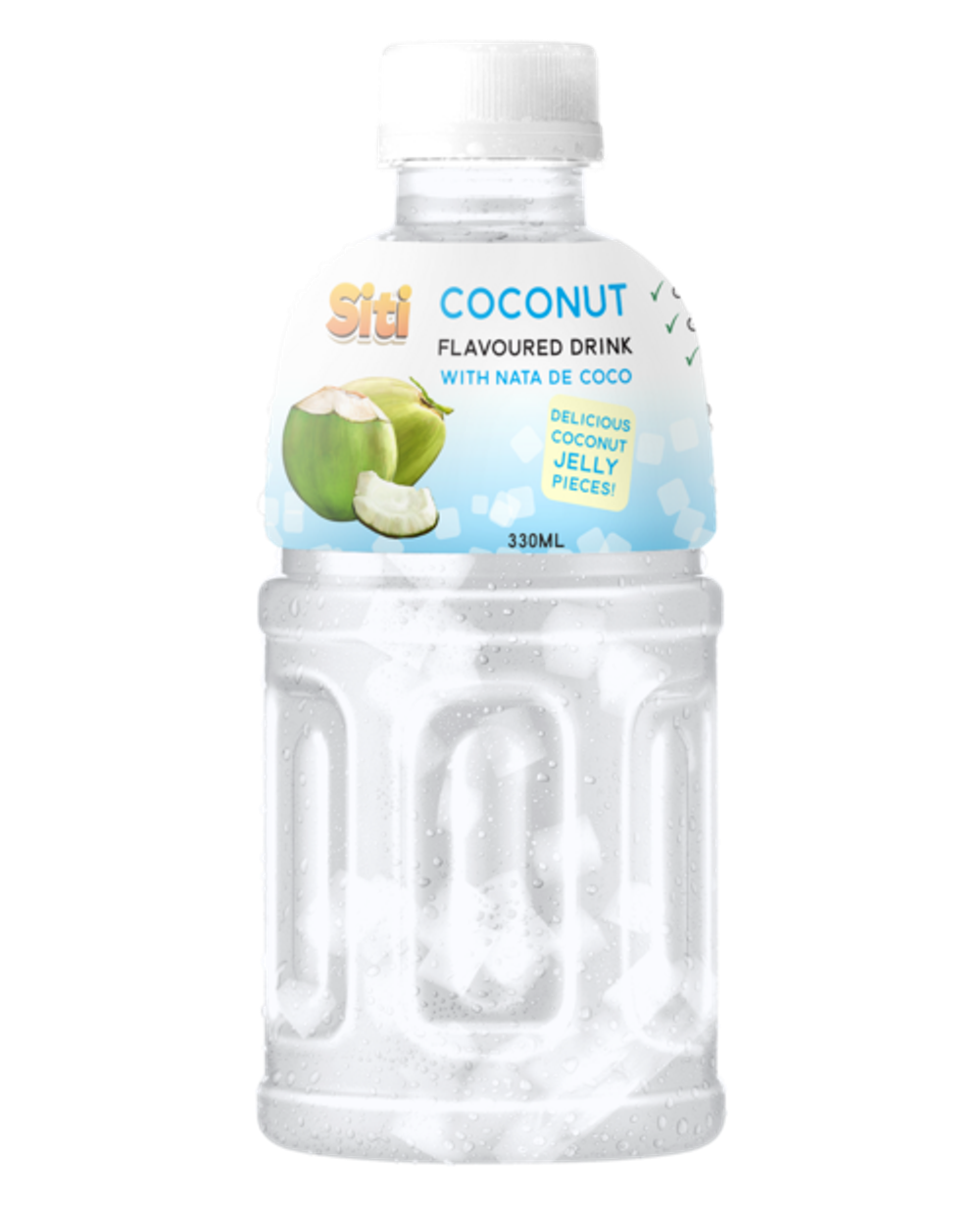 Nước dừa thạch dừa Siti 350ml chai PET