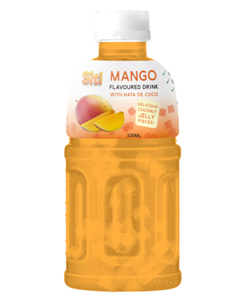 Nước xoài thạch dừa Siti 350ml chai PET