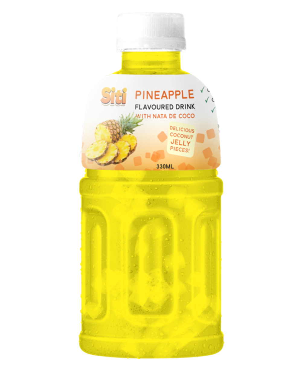 Nước dứa thạch dừa Siti 350ml chai PET