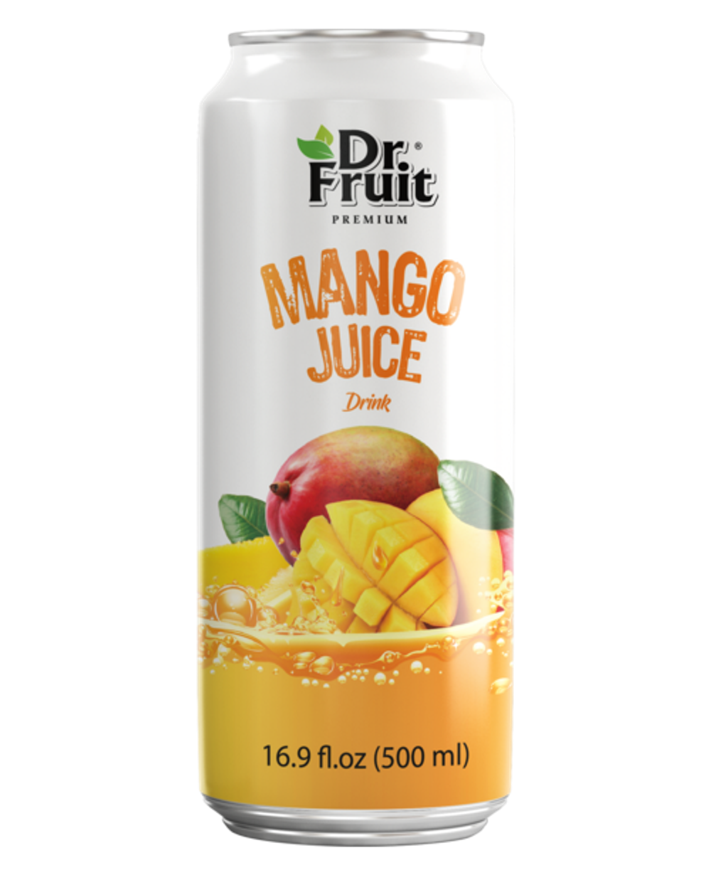 Nước ép xoài Dr.Fruit 500ml lon đứng