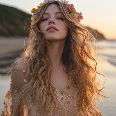 Angel on the Beach