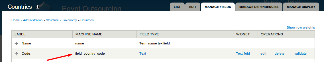 Illustration 2 for Drupal 7 - Create taxonomy based Countries list in 3 easy steps