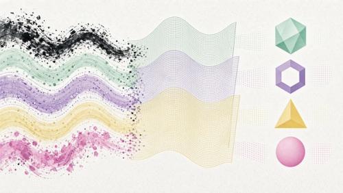 Four data streams passing through a security filter.