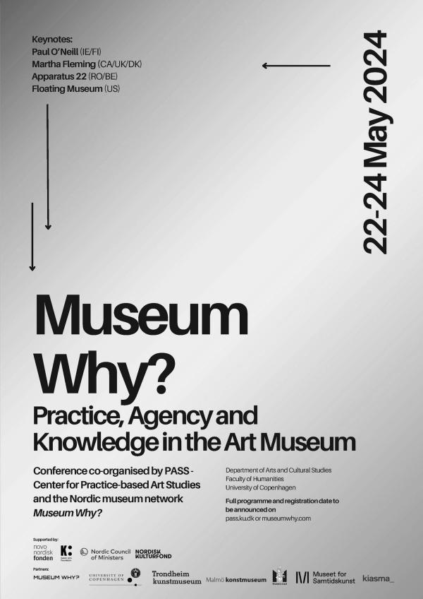 24.05 | Plattform KcSyd deltar i konferensen “Museum Why? Practice, Agency and Knowledge in the Art Museum” i Köpenhamn}