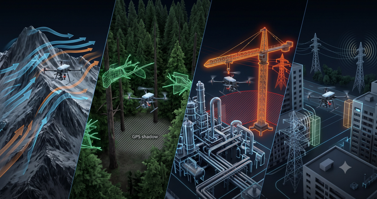 Why every new site creates risk for autonomous drone missions