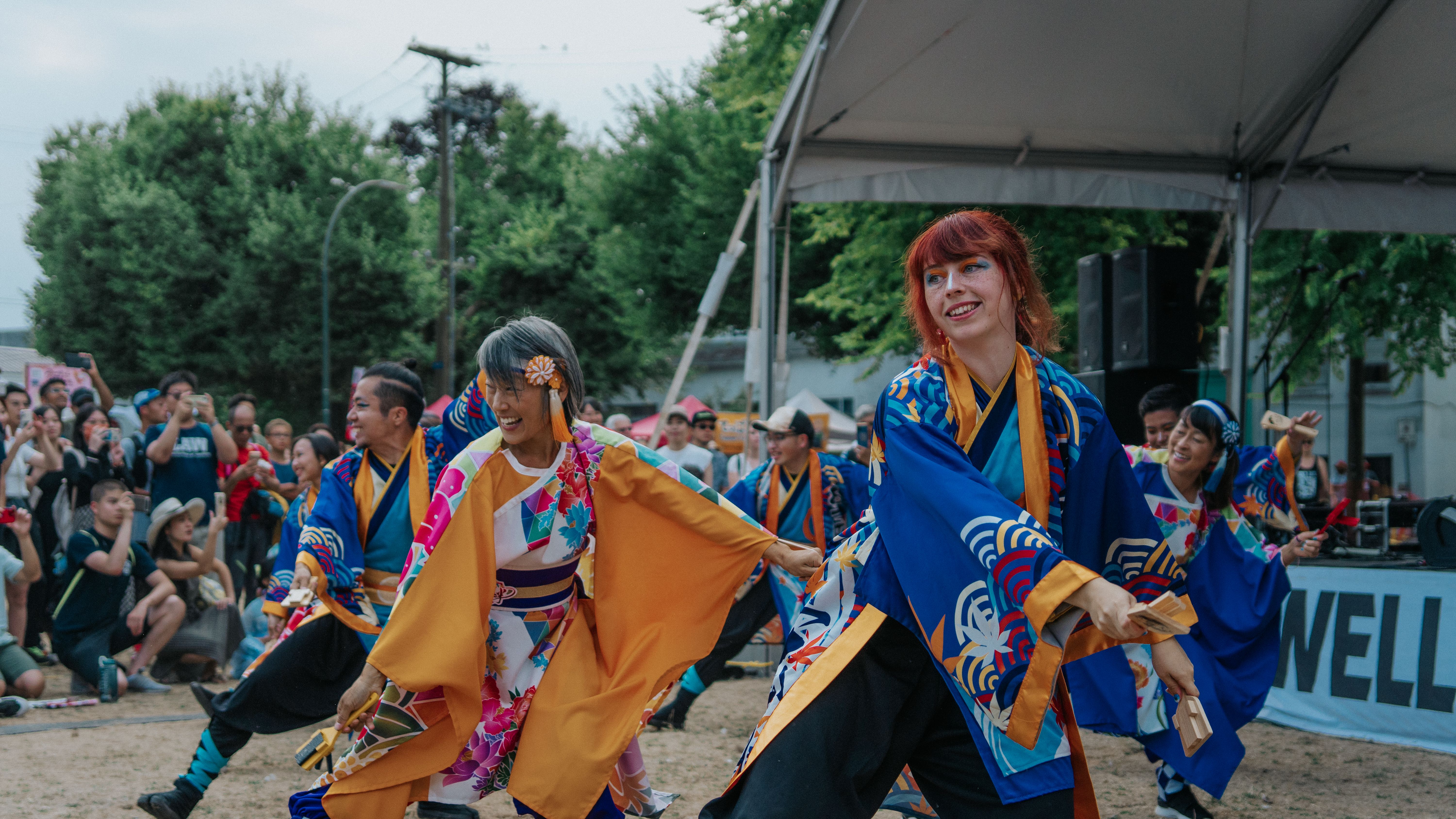 Powell St. Festival performing with Kizuna