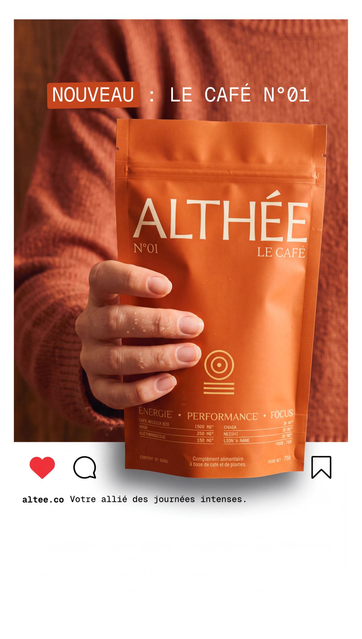 Althée social ads