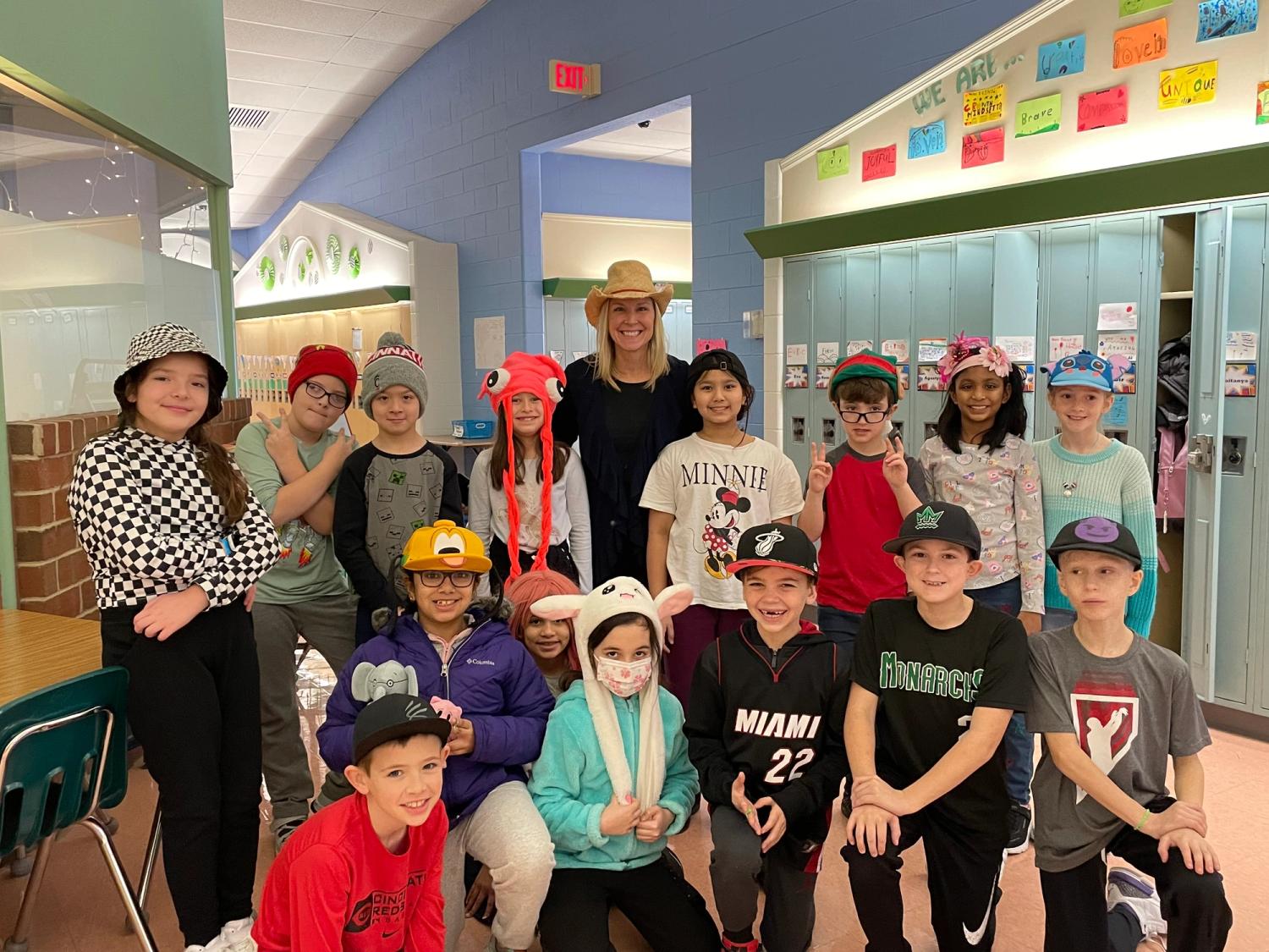 Reading Challenge Silly hat day