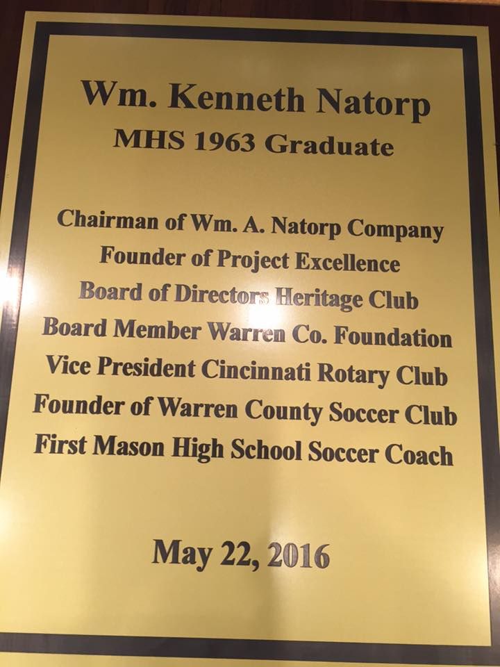 William Kenneth Natorp's award