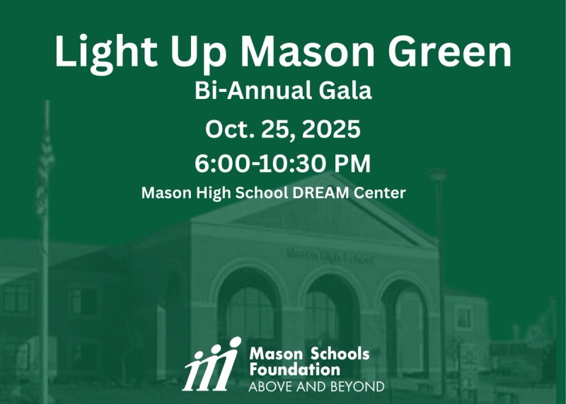 Hosted by the Mason Schools Foundation - join us for a great night of commUNITY!