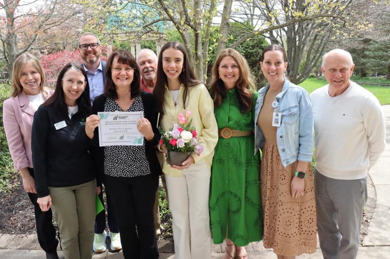 Barbara Berry Spaeth and Greg Elfers, Distinguished Mason Alums