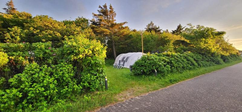 Zo ziet de tent eruit