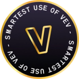a logo that says smartest use of vev