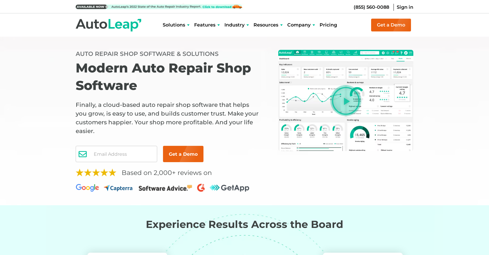 Screenshot of autoleap