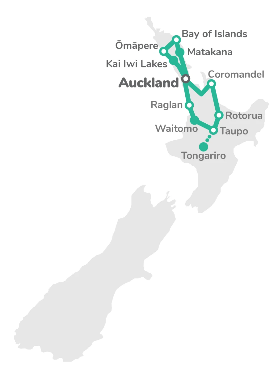 Great North Voyage Map