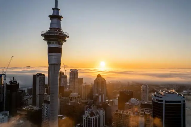 The Sky Tower in Auckland