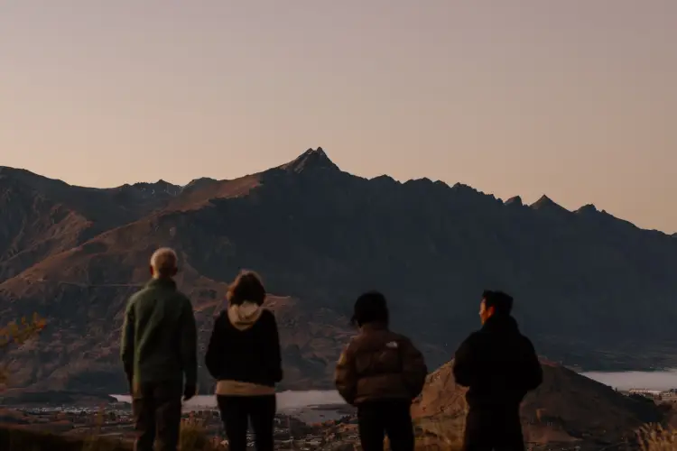 Travellers on a Wild Kiwi small group tour in New Zealand