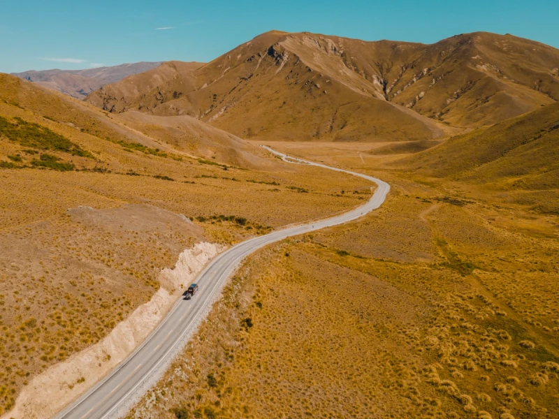 Wild Kiwi Drone Shot