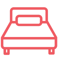double bed icon