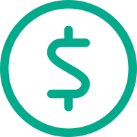 Dollar sign icon