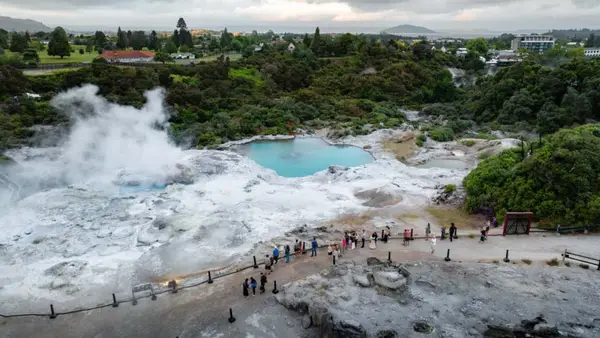 Te Puia Geothermal Park in Rotorua