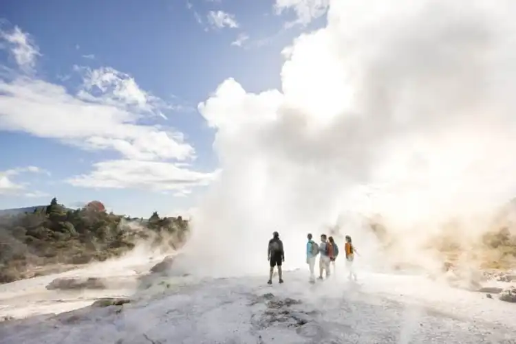 Te Puia in Rotorua