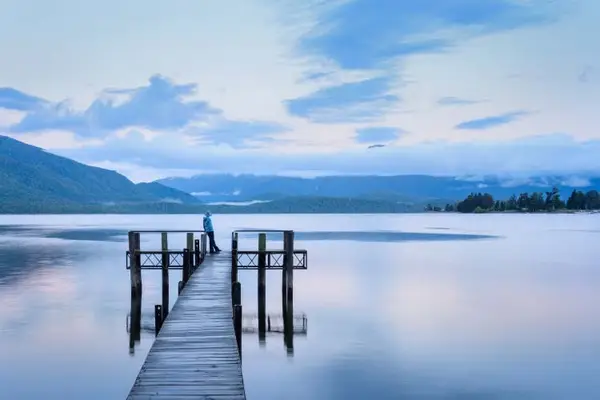 Lake Te Anau wharf