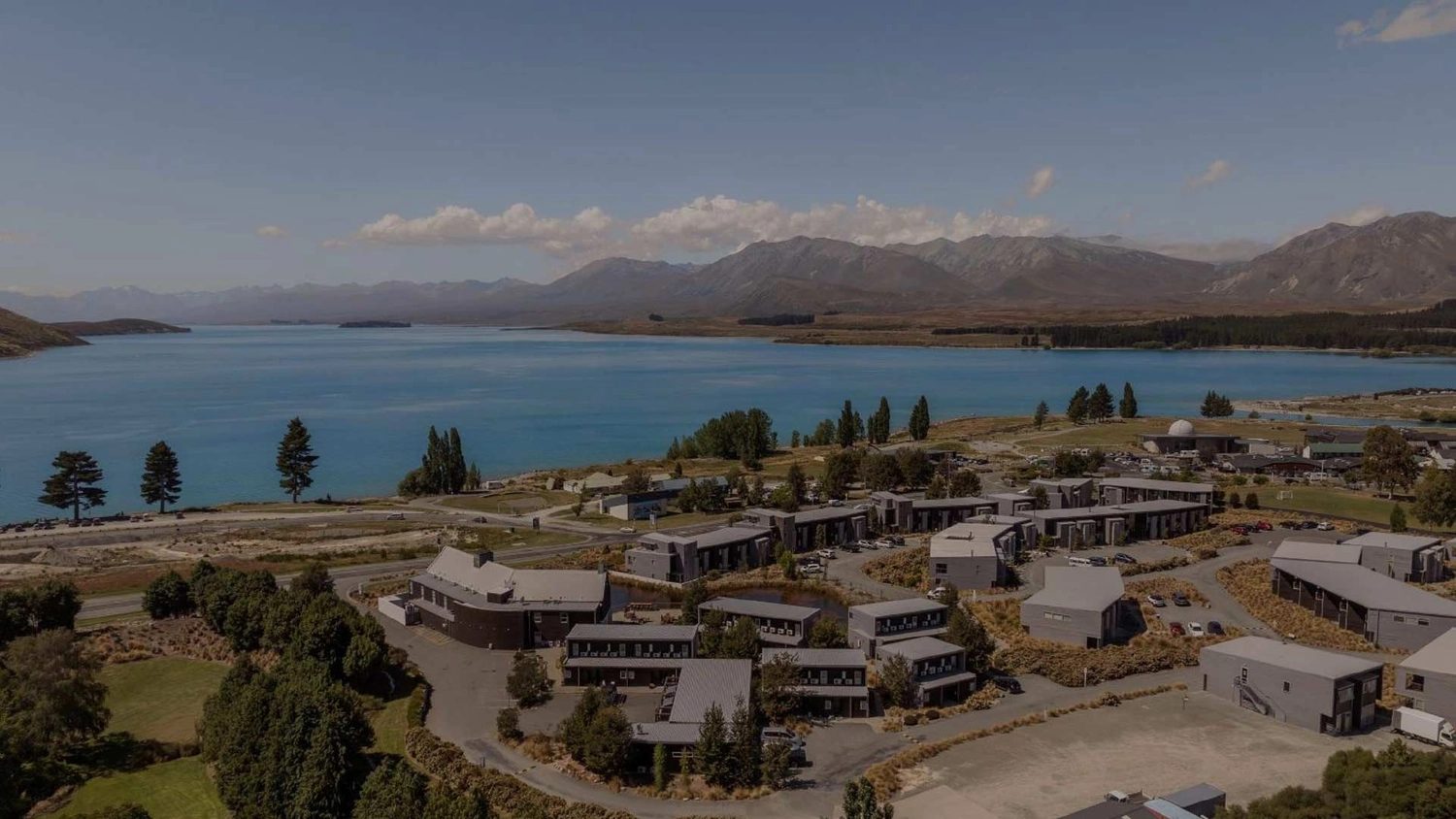 Peppers Hotel at Lake Tekapo in New Zealand