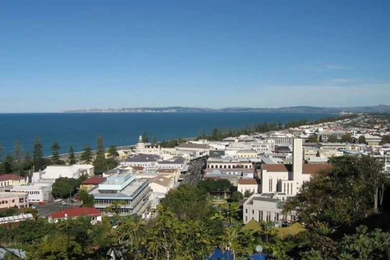 View of Napier Coastline