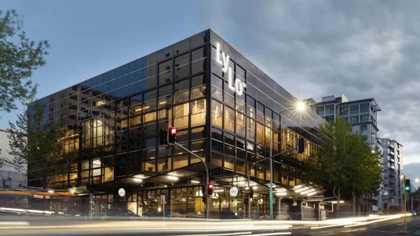 Exterior of the Lylo Hotel