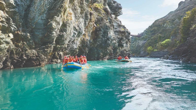 Rafting in Queenstown
