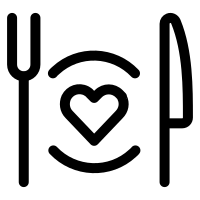 Knife and fork icon