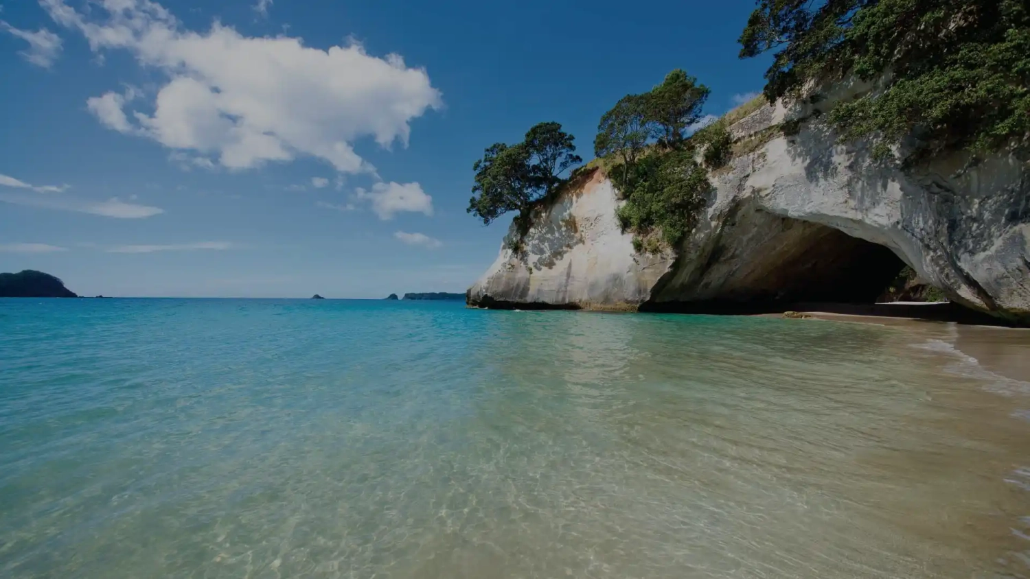 Cathedral Cove in The Coromandel