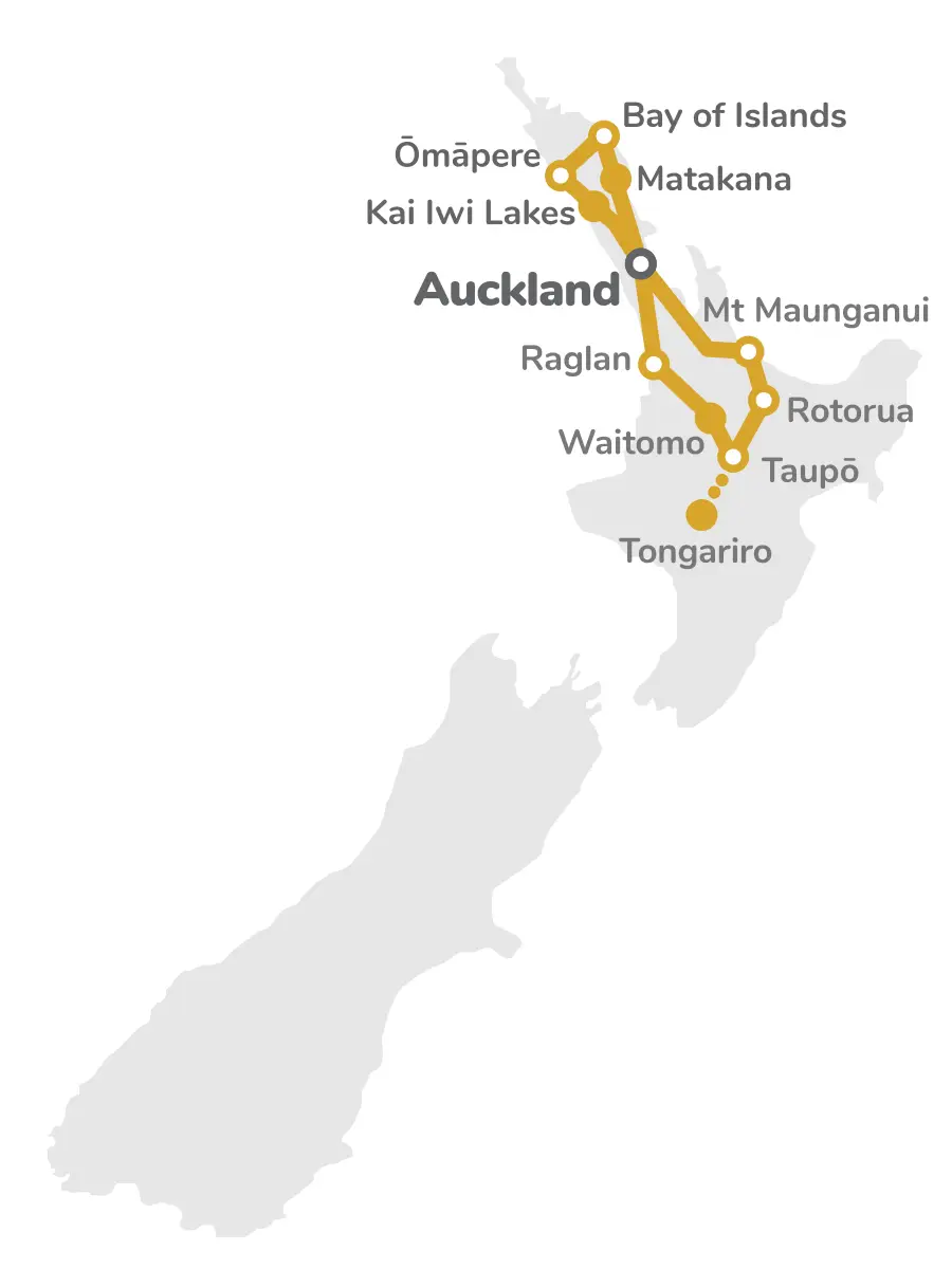 Ultimate North Island Map