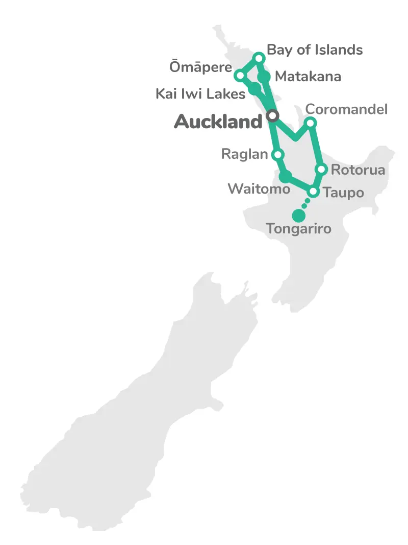 Great North Voyage Map