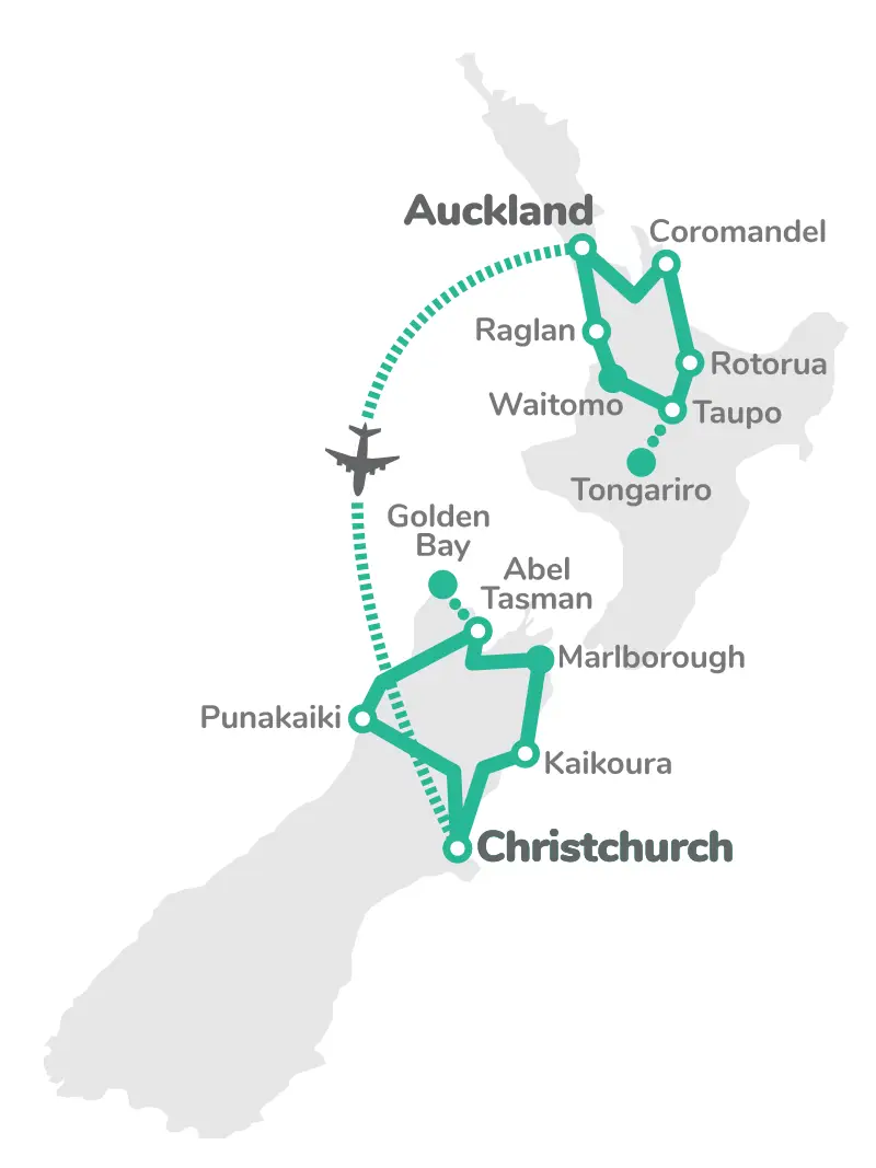 NZ Adventurer Map